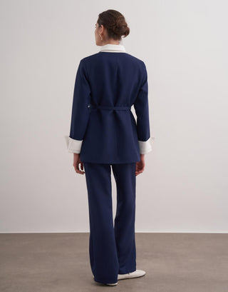 Nancy Kemerli Takım - Lacivert