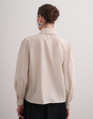 Zoe gömlek - Bej