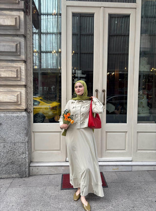 Darrel takım - Krem