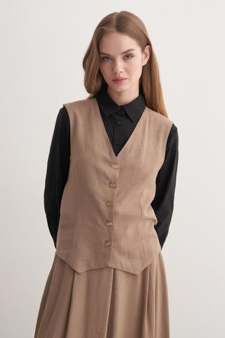 Addison Takım - Koyu Vizon