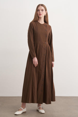 Zaire Elbise - Kahve