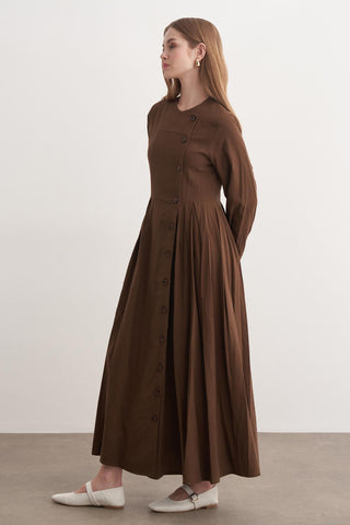 Zaire Elbise - Kahve