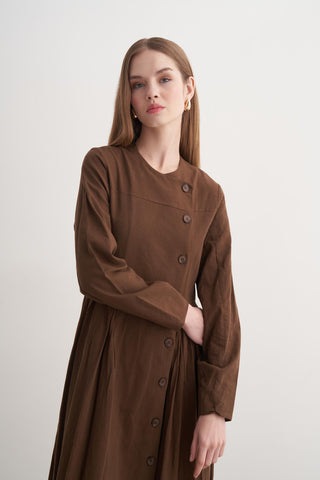 Zaire Elbise - Kahve