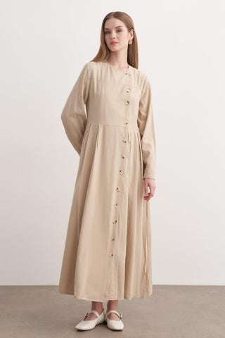 Zaire Elbise - Bej