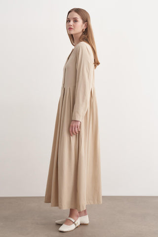 Zaire Elbise - Bej