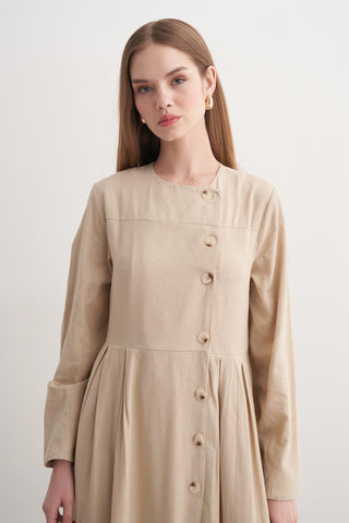 Zaire Elbise - Bej