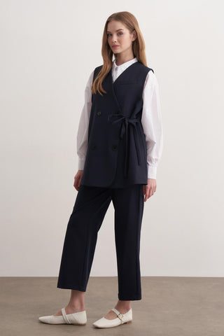 Monica Yelekli Takım - Lacivert