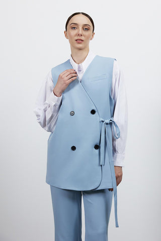 Monica Yelekli Takım - Mavi