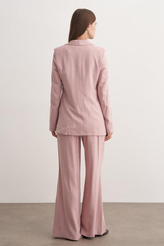 Naomi Pantolonlu Takım - Pembe
