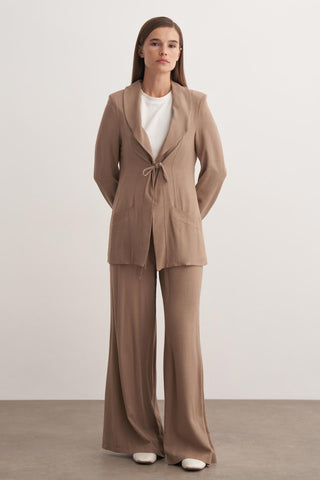 Naomi Pantolonlu Takım - Vizon