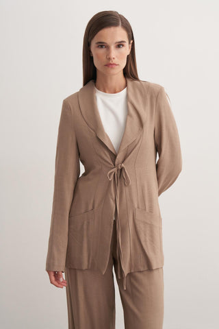 Naomi Pantolonlu Takım - Vizon