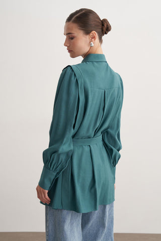 Janelle Takım - Petrol Mavisi