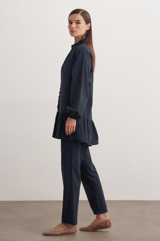 Perla Pantolonlu Takım - Lacivert