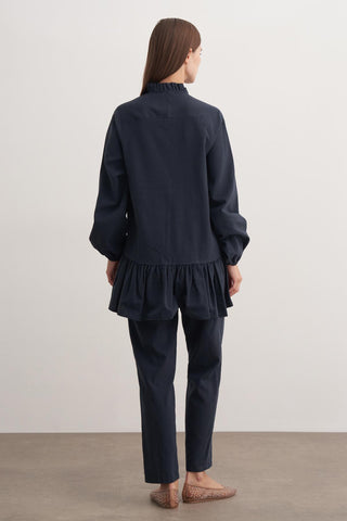 Perla Pantolonlu Takım - Lacivert