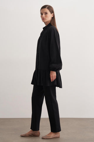 Perla Pantolonlu Takım - Siyah