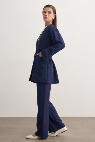 Jayla Kemerli Takım - Lacivert