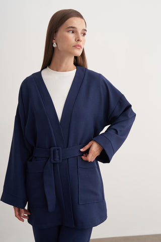 Jayla Kemerli Takım - Lacivert