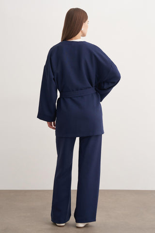 Jayla Kemerli Takım - Lacivert