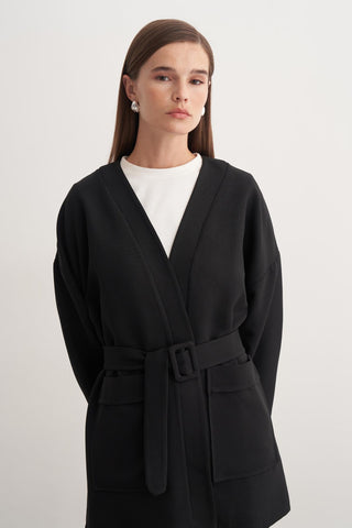 Jayla Kemerli Takım - Siyah