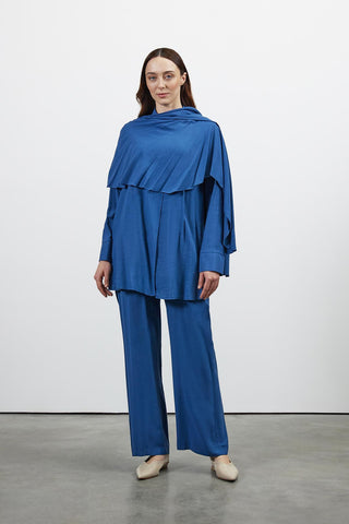 Lorena Pelerinli Takım - Lacivert