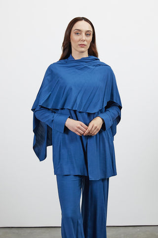 Lorena Pelerinli Takım - Lacivert