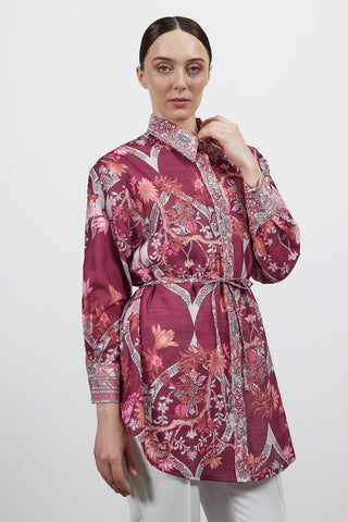 Riley Gömlek - Bordo