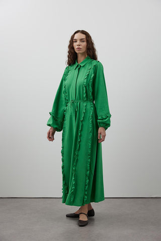 Caitlyn Elbise - Koyu Yeşil