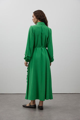 Caitlyn Elbise - Koyu Yeşil