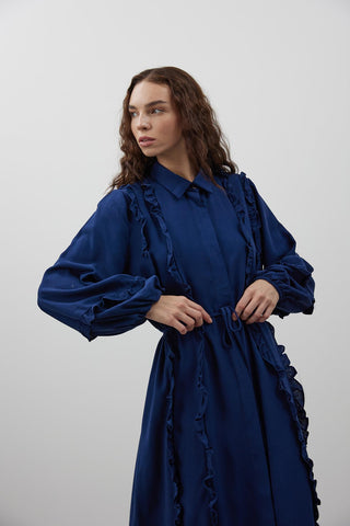 Caitlyn Elbise - Lacivert