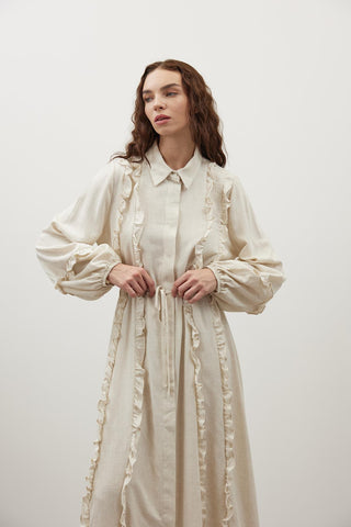 Caitlyn Elbise - Bej