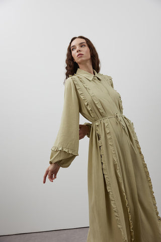 Caitlyn Elbise - Soft Yeşil