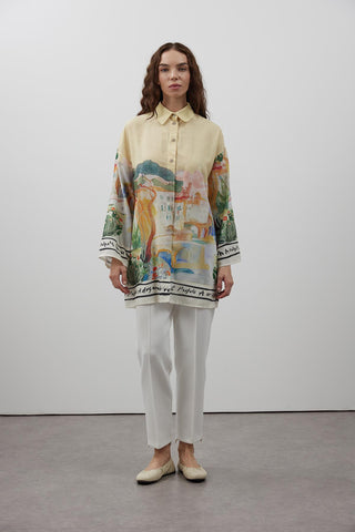 Kylie Gömlek - Sarı