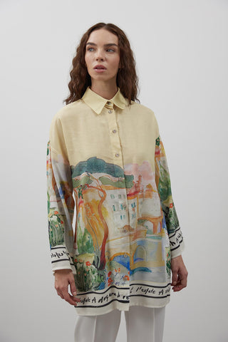 Kylie Gömlek - Sarı