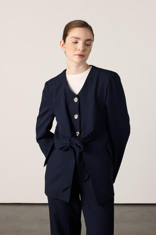 Summer Ceketli Takım - Lacivert