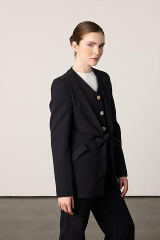 Summer Ceketli Takım - Siyah