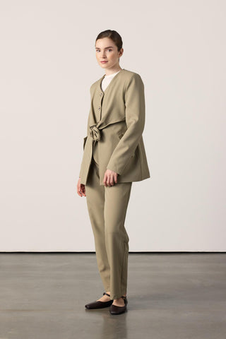 Summer Ceketli Takım - Vizon