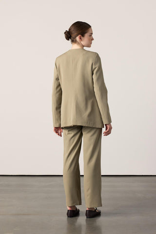 Summer Ceketli Takım - Vizon