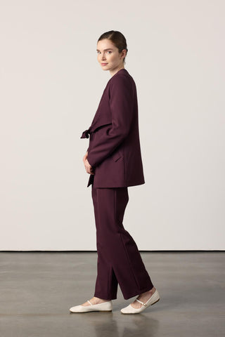 Summer Ceketli Takım - Bordo