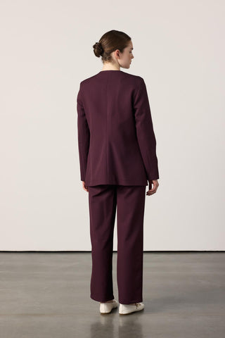 Summer Ceketli Takım - Bordo