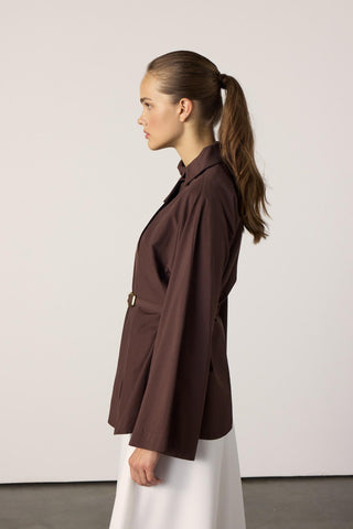 Raven Gömlek - Kahve