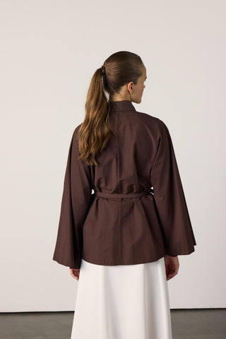 Raven Gömlek - Kahve