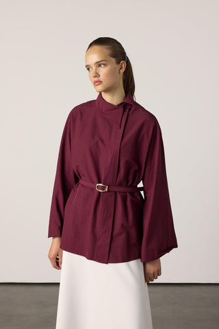 Raven Gömlek - Bordo