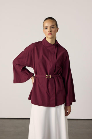 Raven Gömlek - Bordo