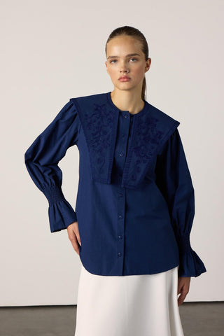Elsa gömlek - Lacivert