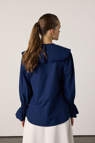 Elsa gömlek - Lacivert