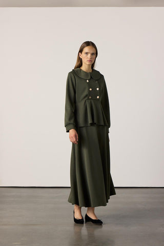 Jenna Etekli Takım - Haki