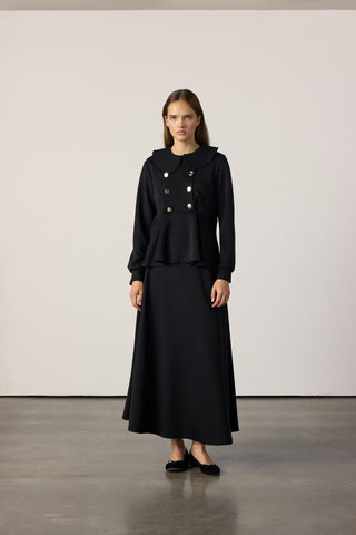 Jenna Etekli Takım - Siyah