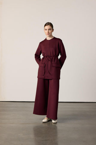 Greta Scuba Takım - Bordo