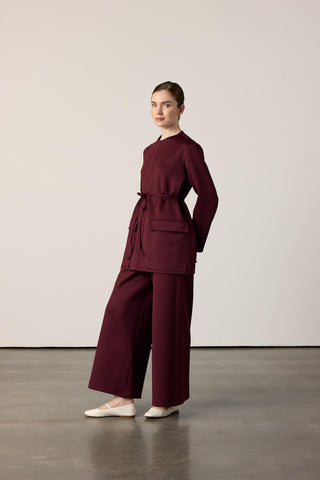 Greta Scuba Takım - Bordo