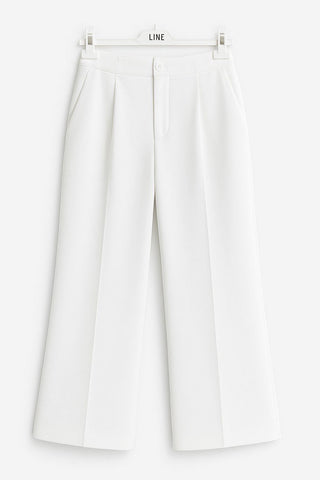palazzo pantolon - Beyaz